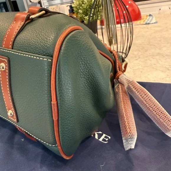 Dooney & Bourke Forest pebble grain satchel with matching wallet - Picture 5 of 13